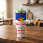 Kansas Jayhawks 40oz Rocky Vintage Tumbler