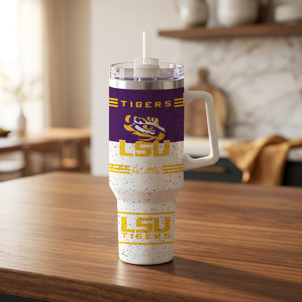 LSU Tigers 40oz Rocky Vintage Tumbler