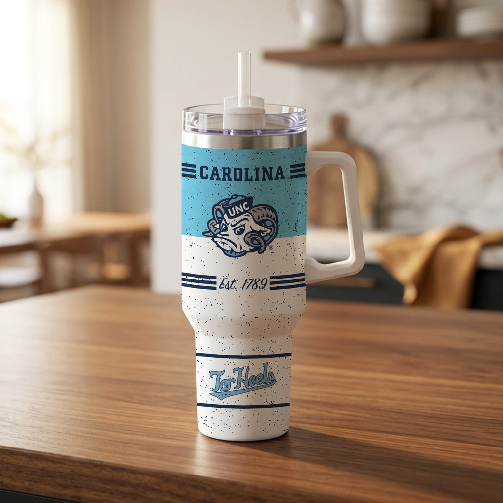 North Carolina Tar Heels 40oz Rocky Vintage Tumbler