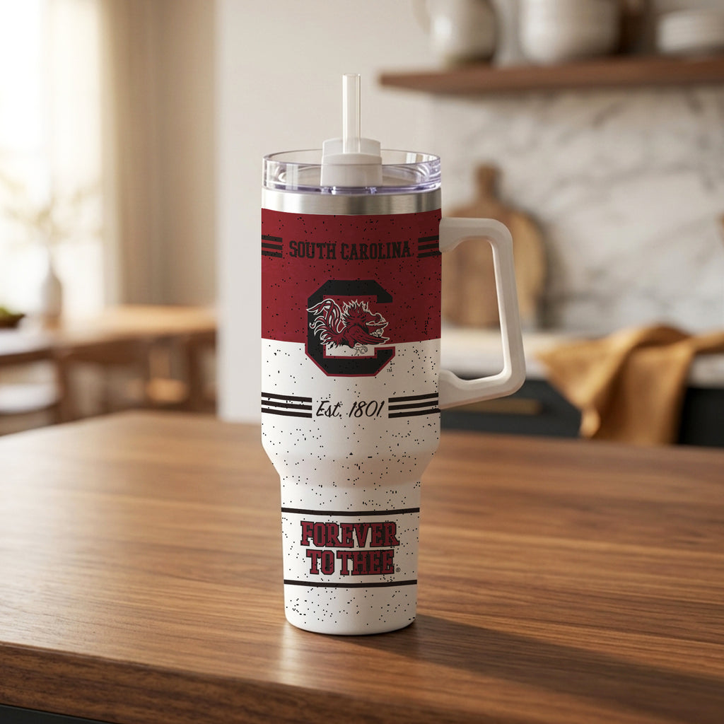 South Carolina Gamecocks 40oz Rocky Vintage Tumbler