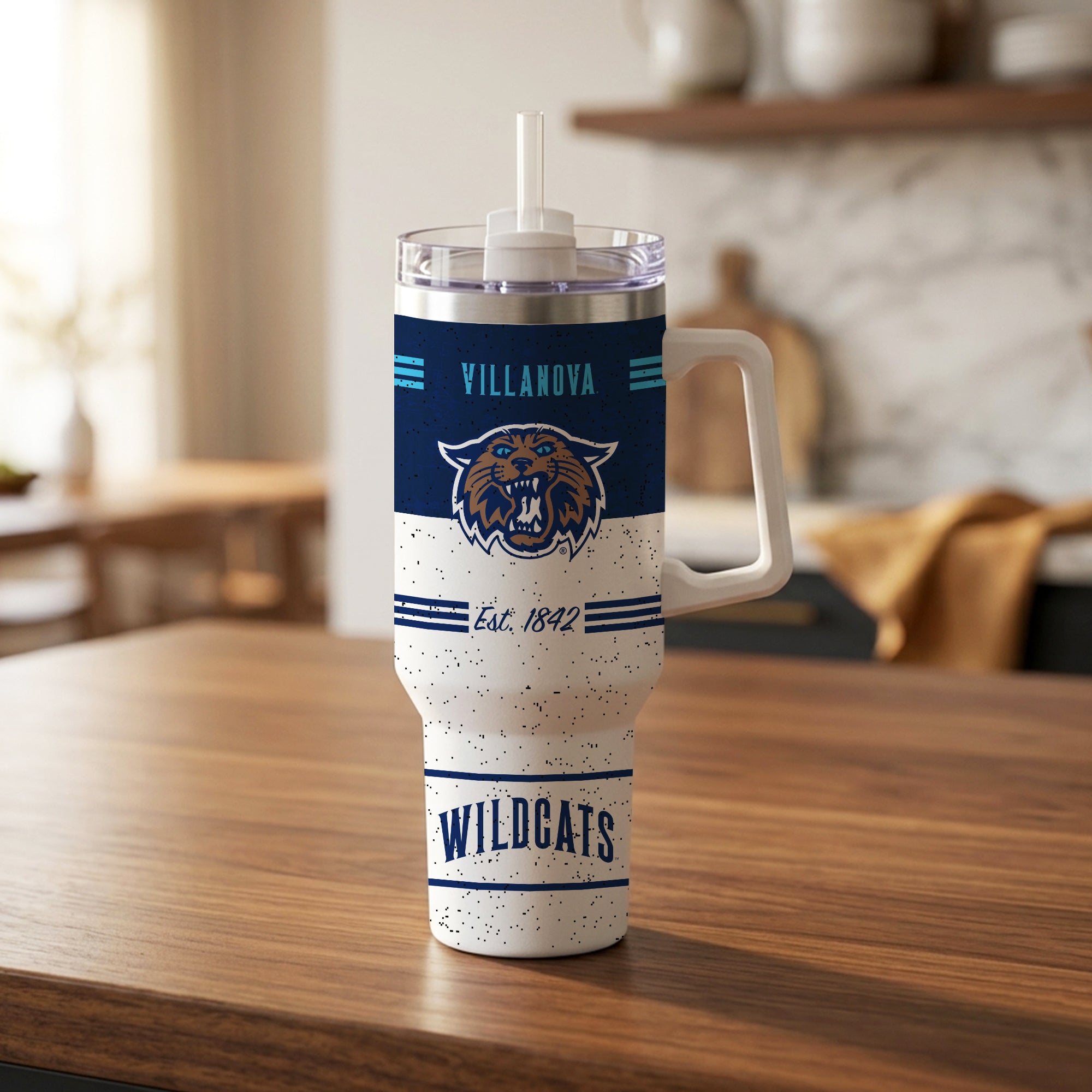 Villanova Wildcats 40oz Rocky Vintage Tumbler