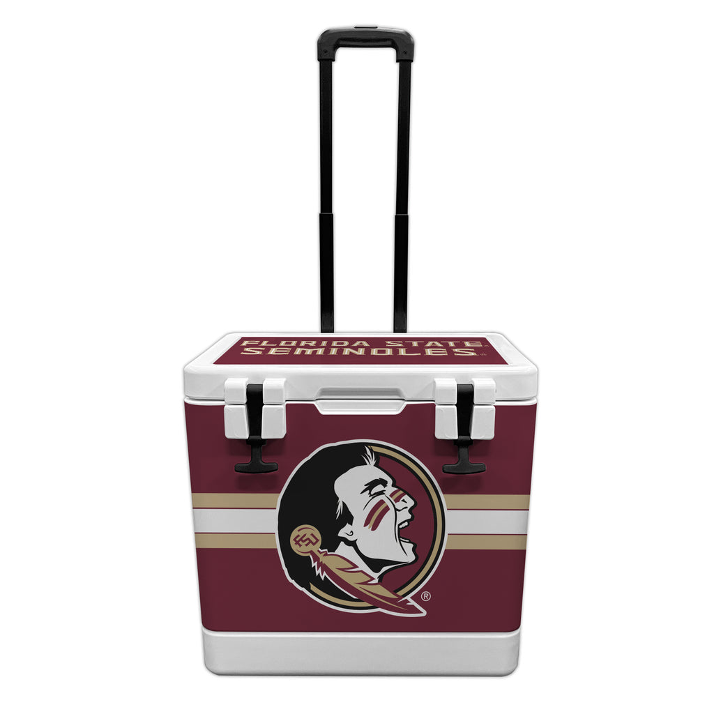 37qt Florida State Seminoles Rotomolded Wheeled Cooler