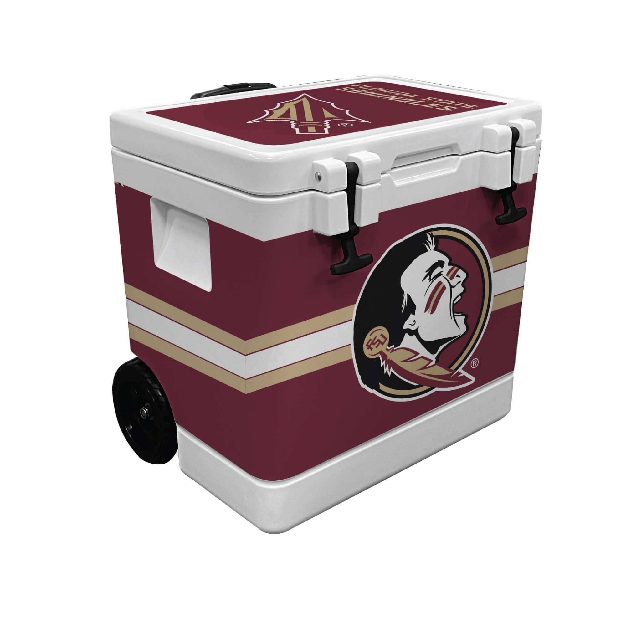 37qt Florida State Seminoles Rotomolded Wheeled Cooler