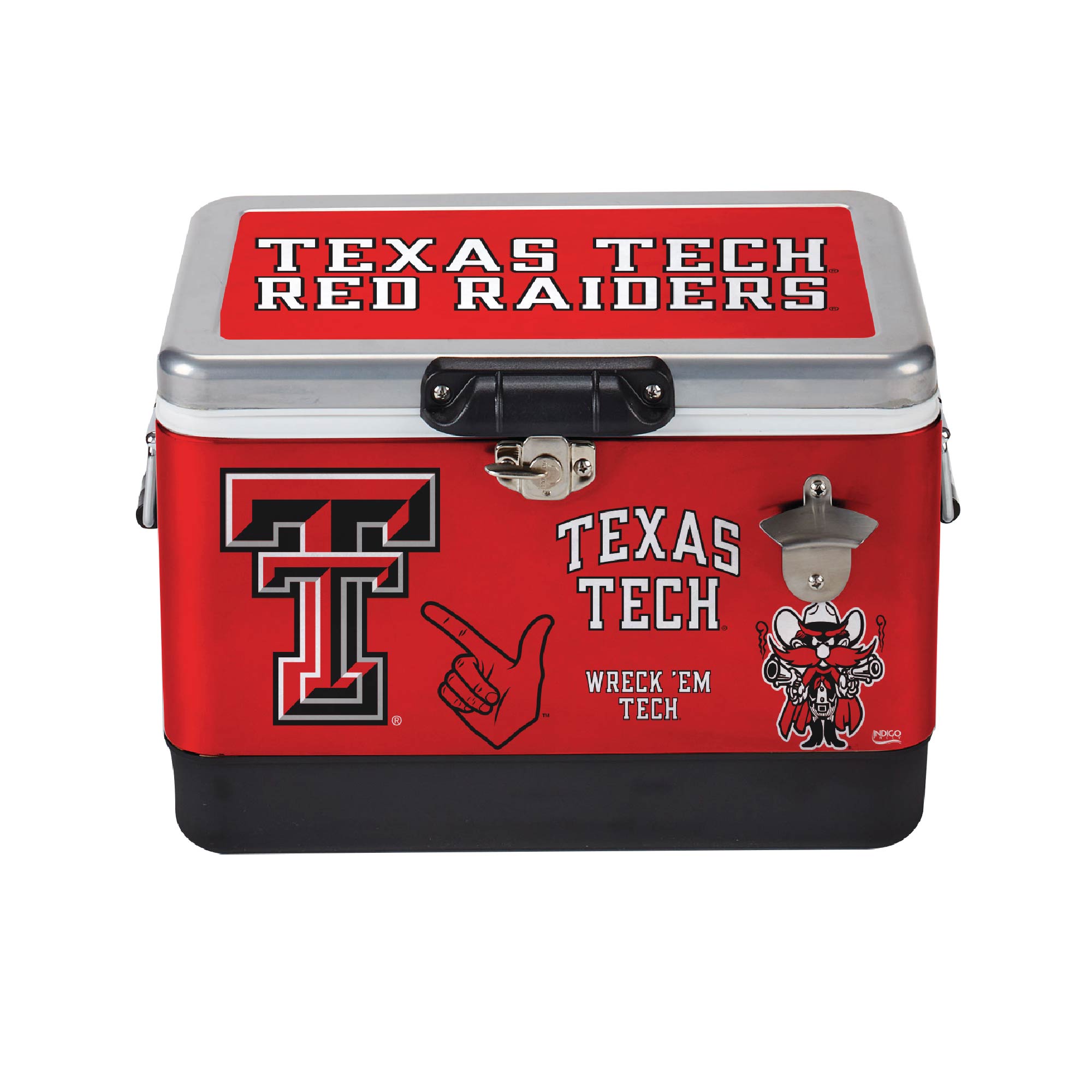 26qt Texas Tech Red Raiders Medley Metal Cooler