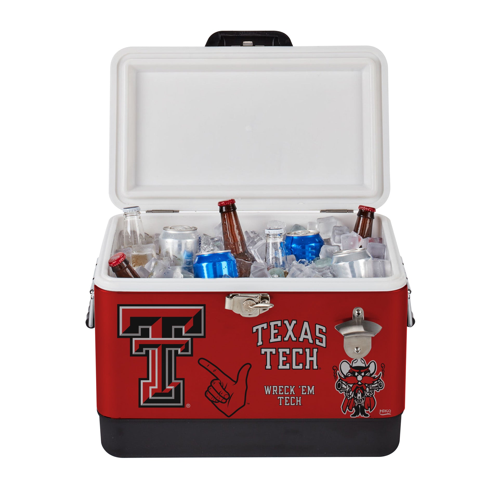 26qt Texas Tech Red Raiders Medley Metal Cooler
