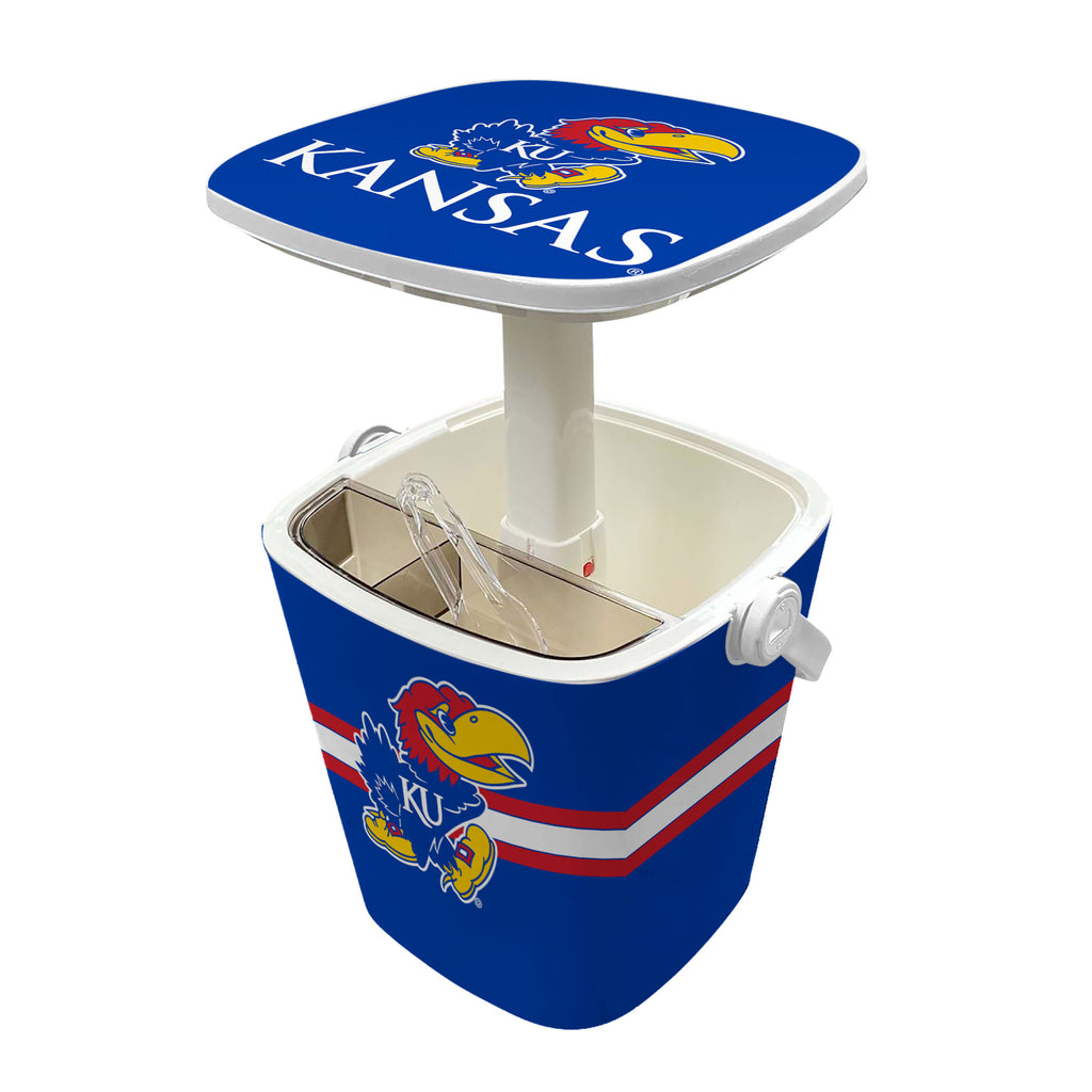 16QT Kansas Jayhawks Mini Cool Bar Cooler