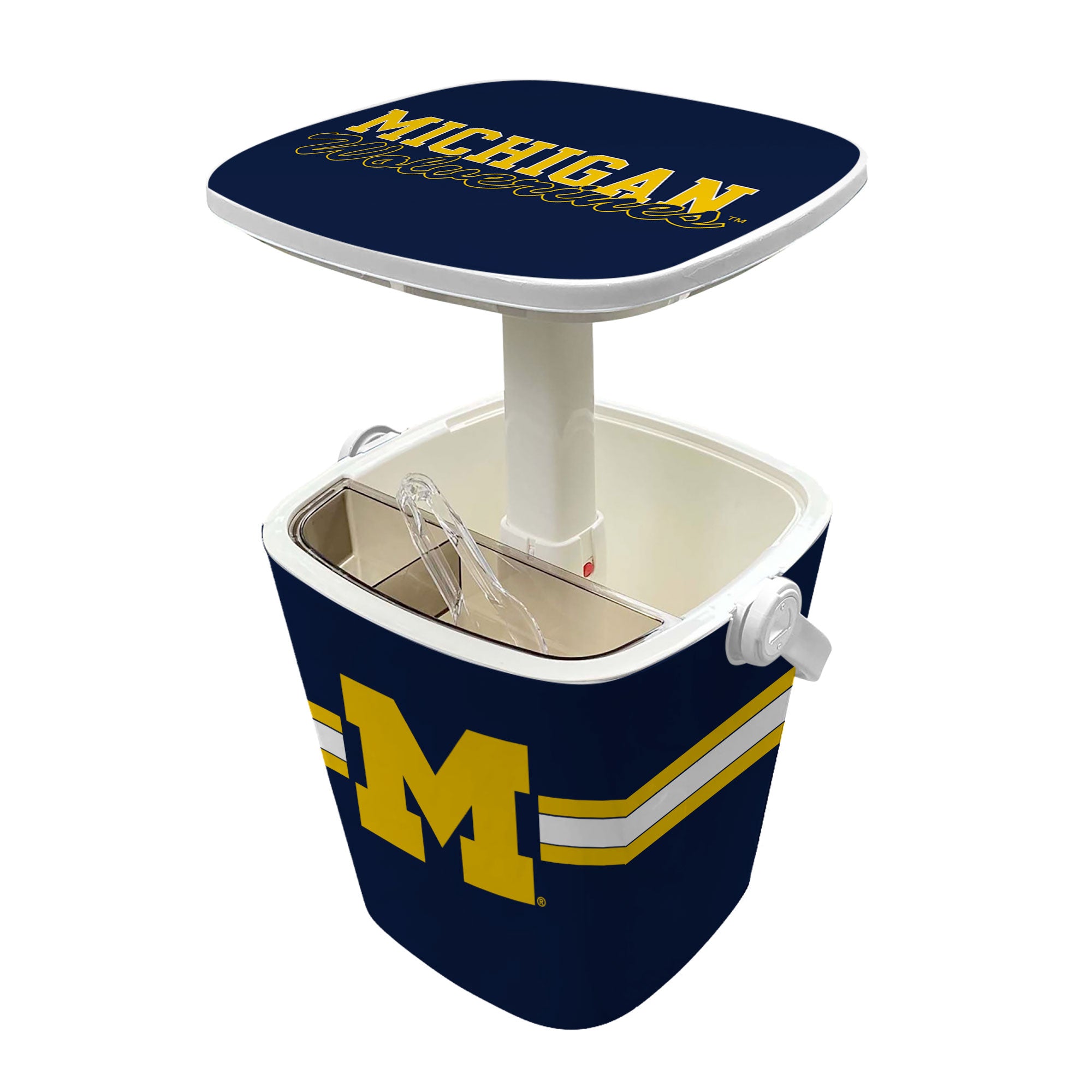 16QT Michigan Wolverines Mini Cool Bar Cooler