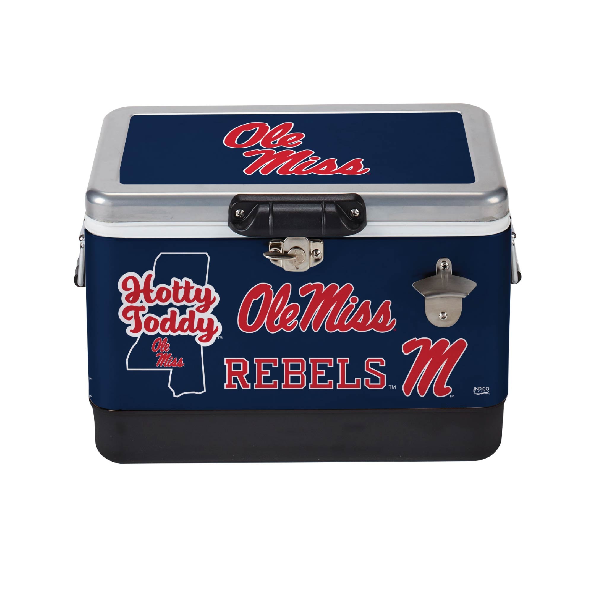 26qt Ole Miss Rebels Medley Metal Cooler