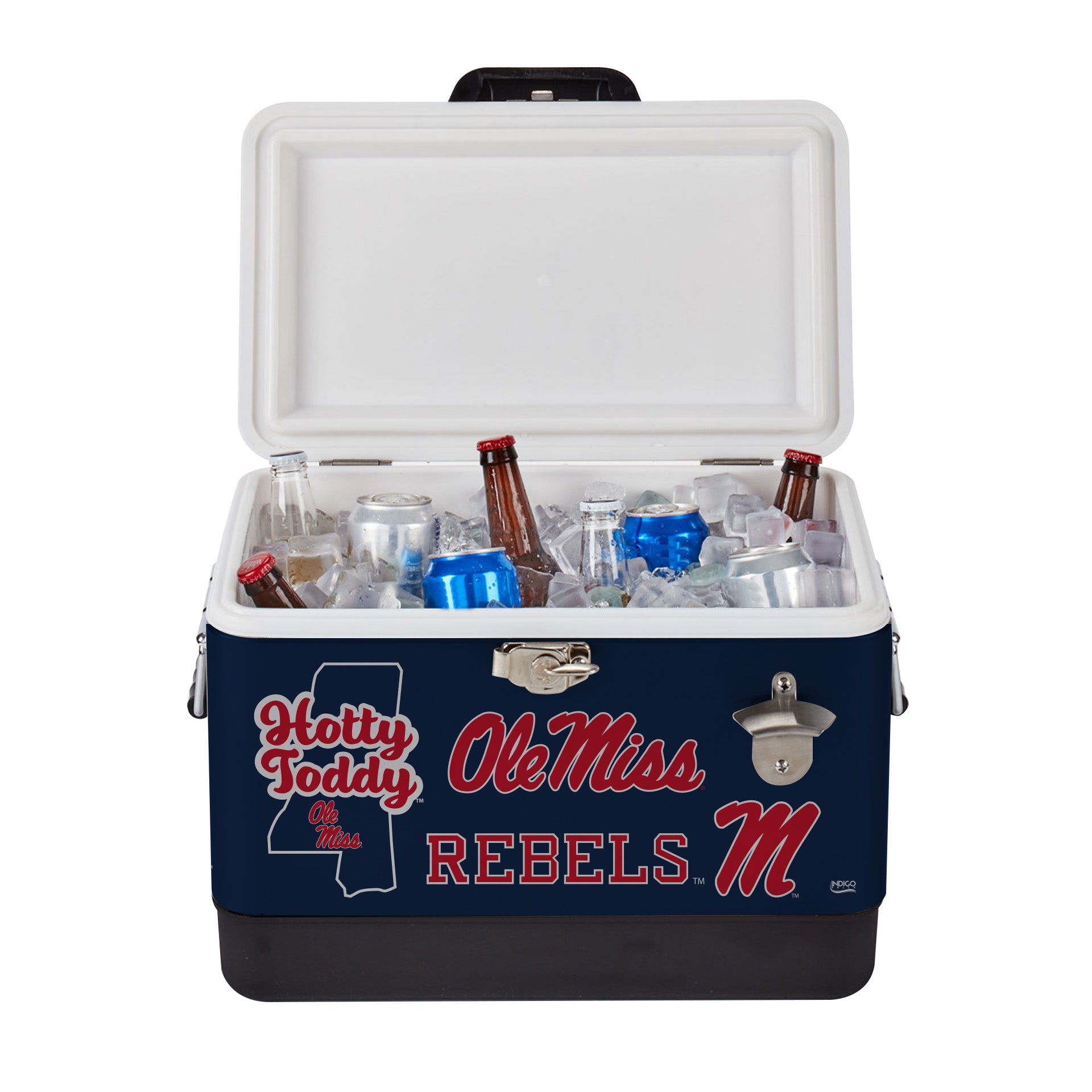 26qt Ole Miss Rebels Medley Metal Cooler