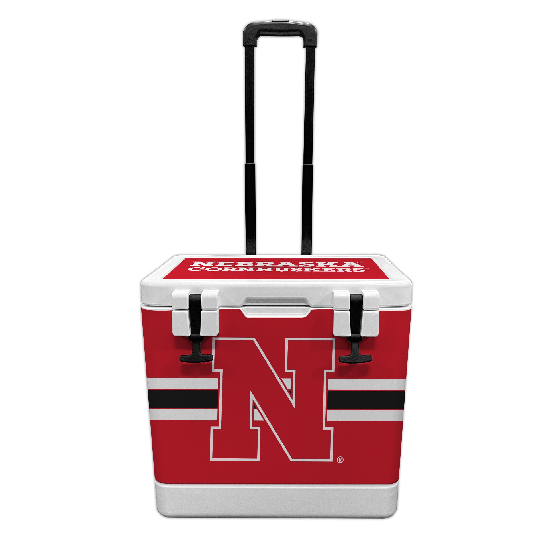 37QT Nebraska Cornhuskers Wheeled Cooler