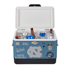 26qt North Carolina Tar Heels Medley Metal Cooler