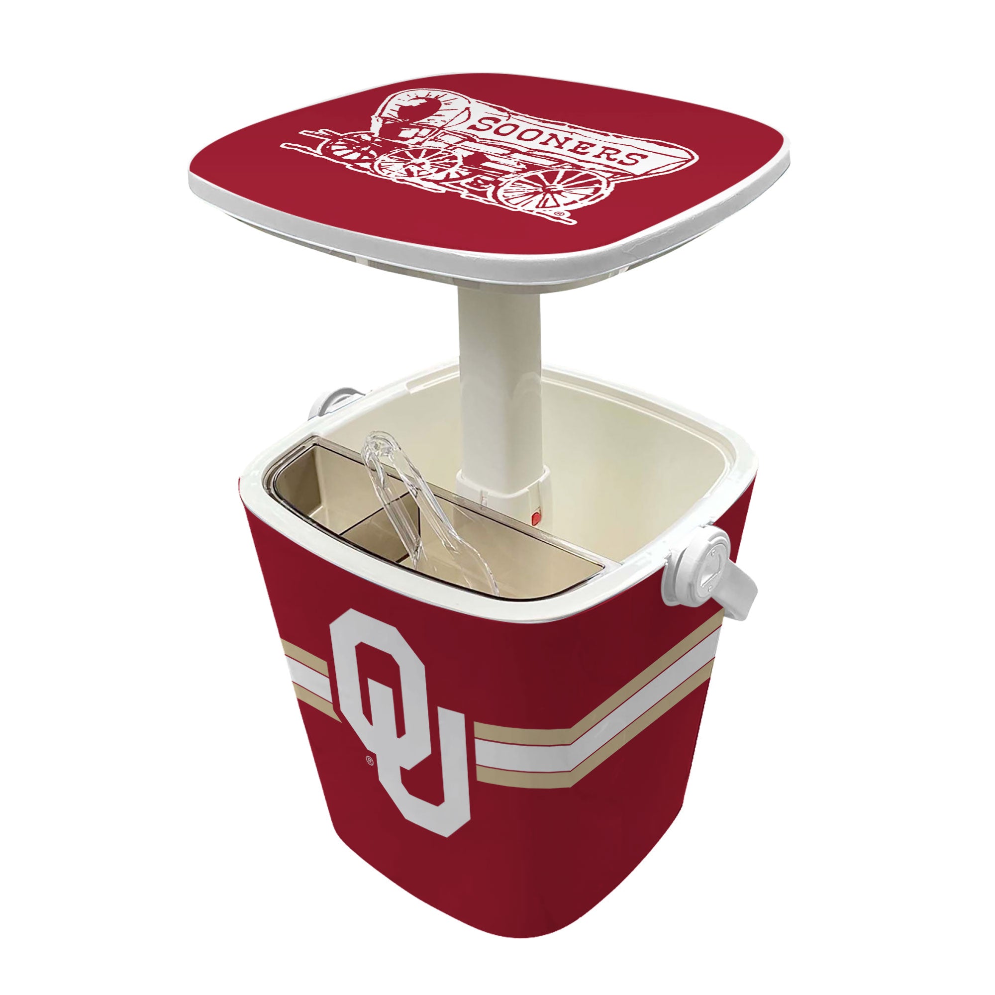 16QT Oklahoma Sooners Mini Cool Bar Cooler