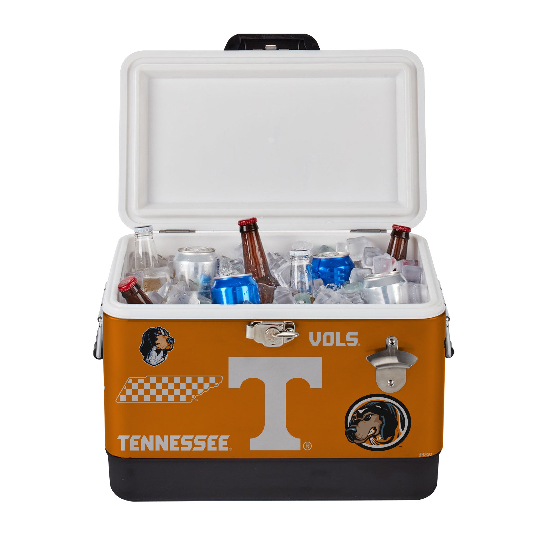26qt Tennessee Volunteers Medley Metal Cooler