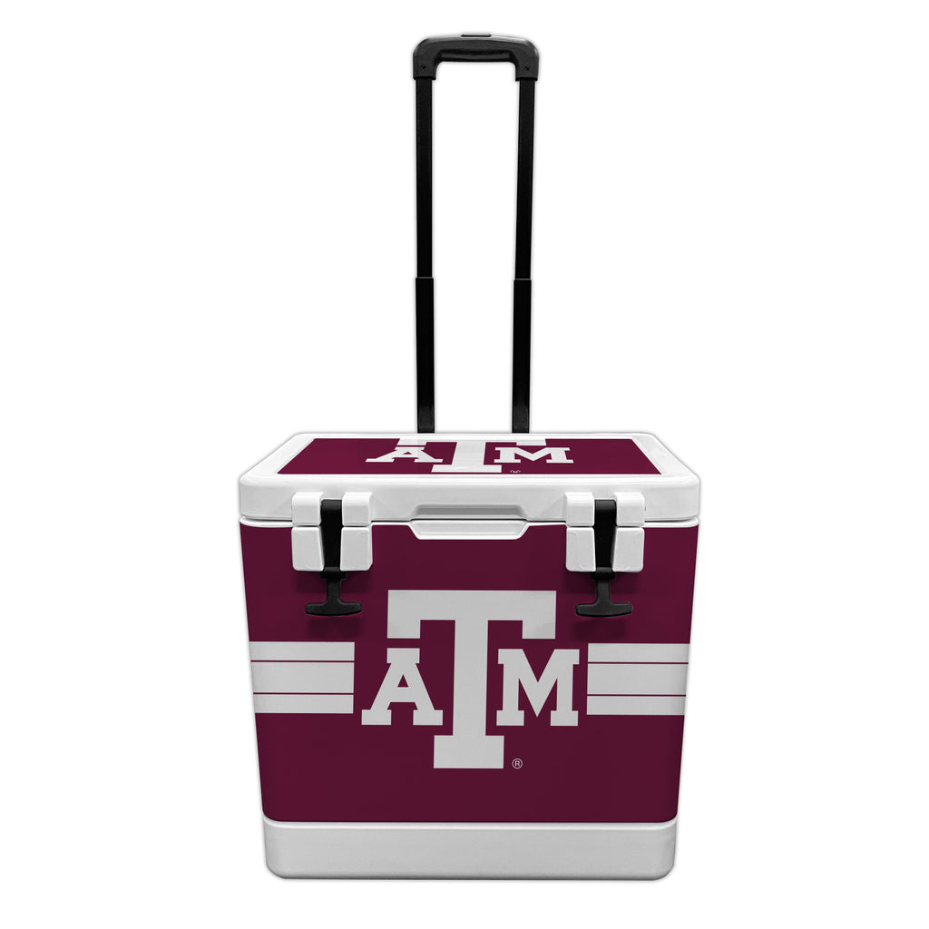 37qt Texas A&M Aggies Rotomolded Wheeled Cooler