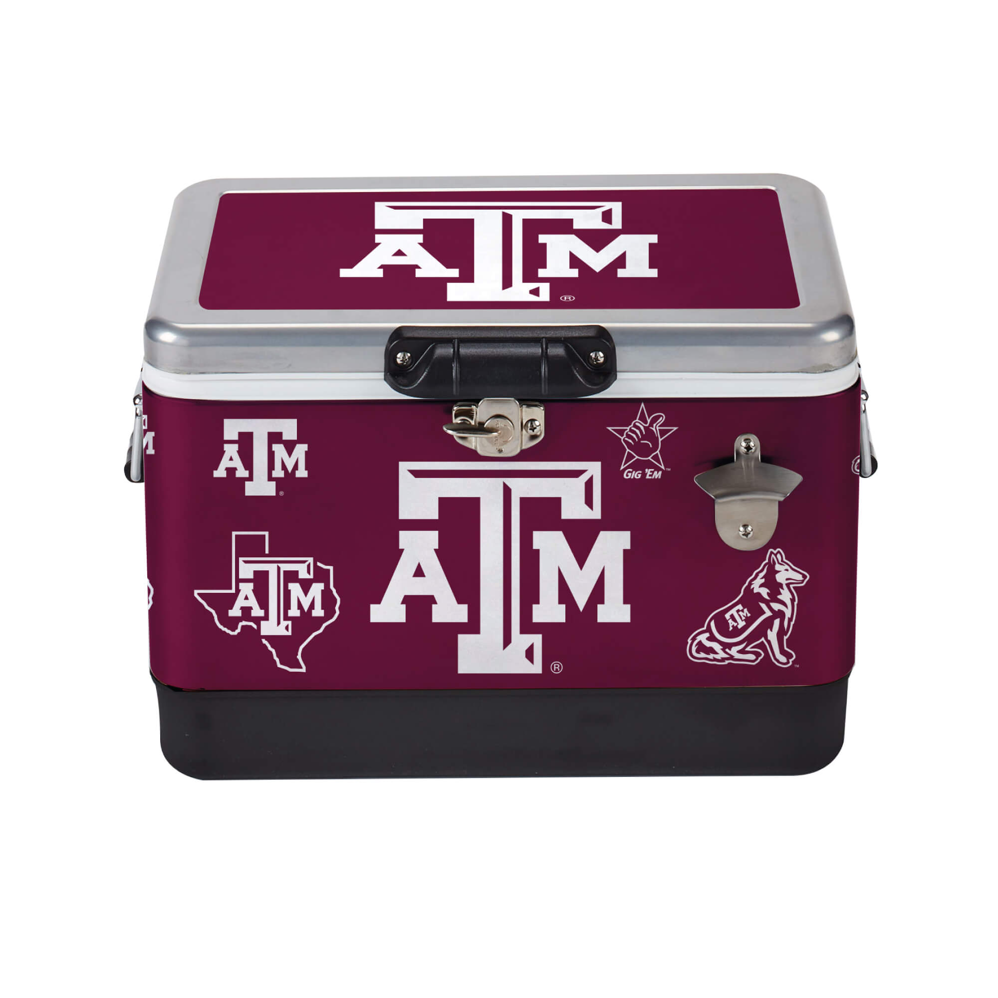 26qt Texas A&M Aggies Medley Metal Cooler