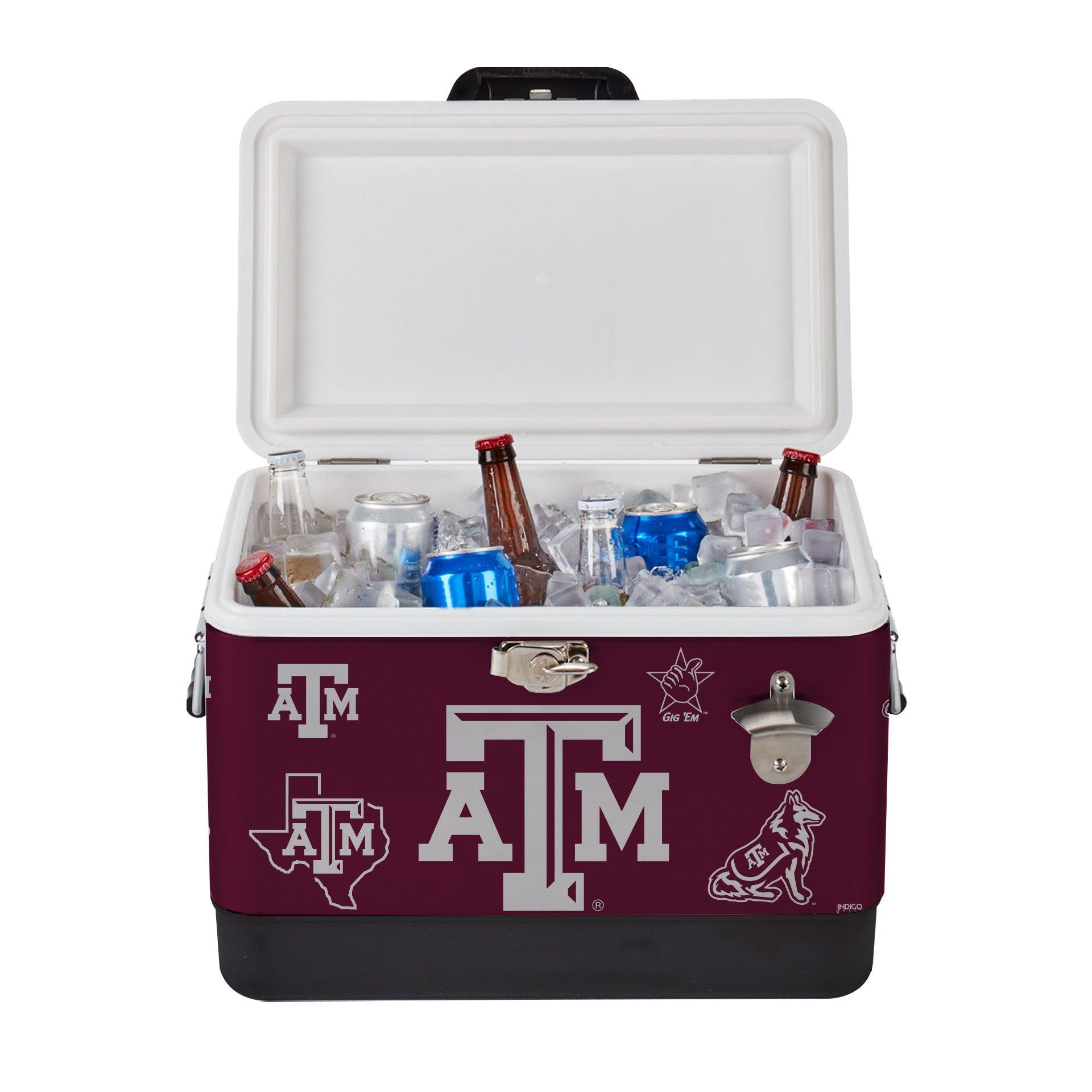 26qt Texas A&M Aggies Medley Metal Cooler