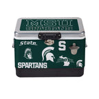 26qt Michigan State Spartans Medley Metal Cooler