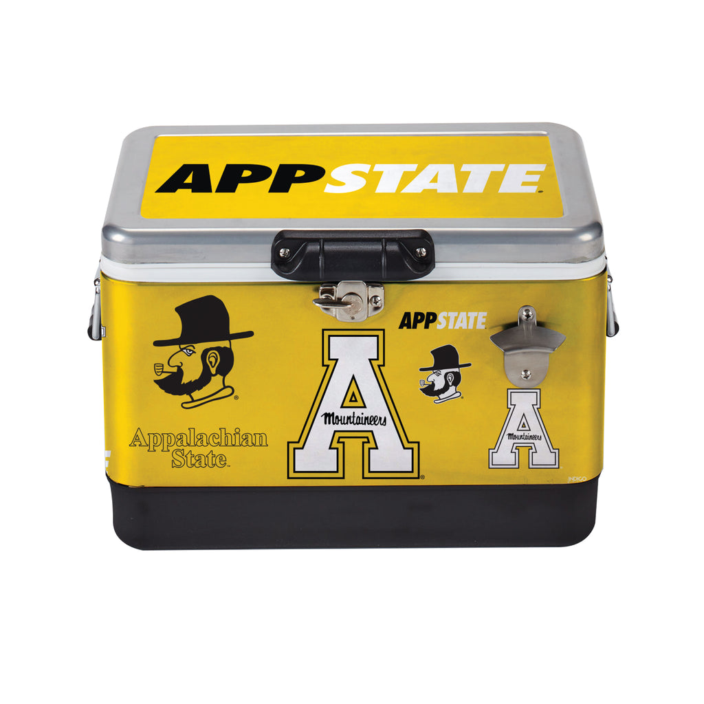 26qt App State Mountaineers Medley Metal Cooler