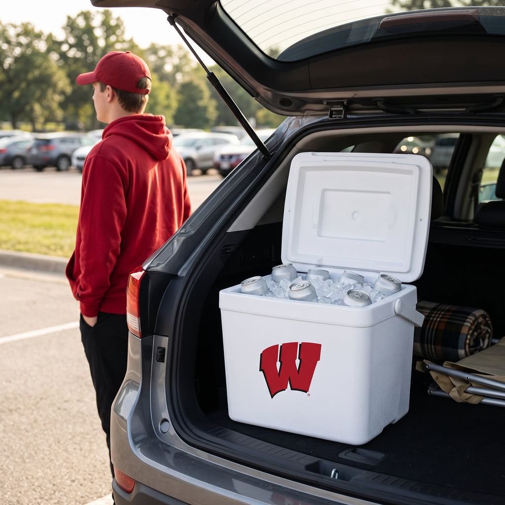 16qt Wisconsin Badgers Tailgate Cooler