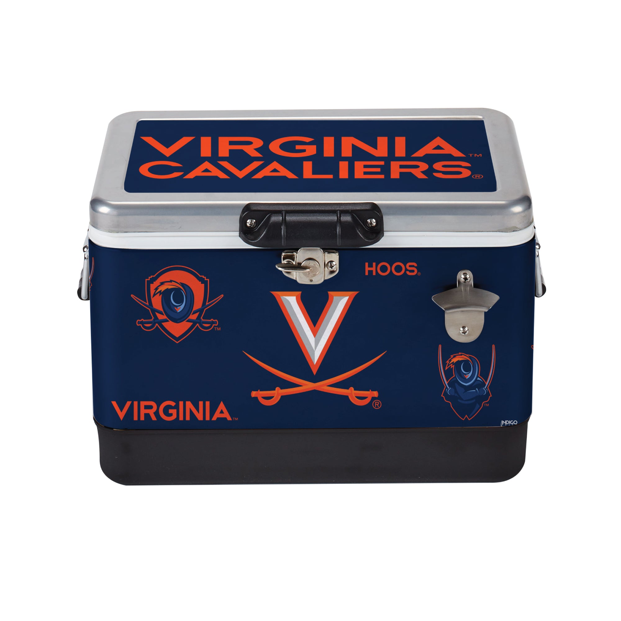 26qt Virginia Cavaliers Medley Metal Cooler