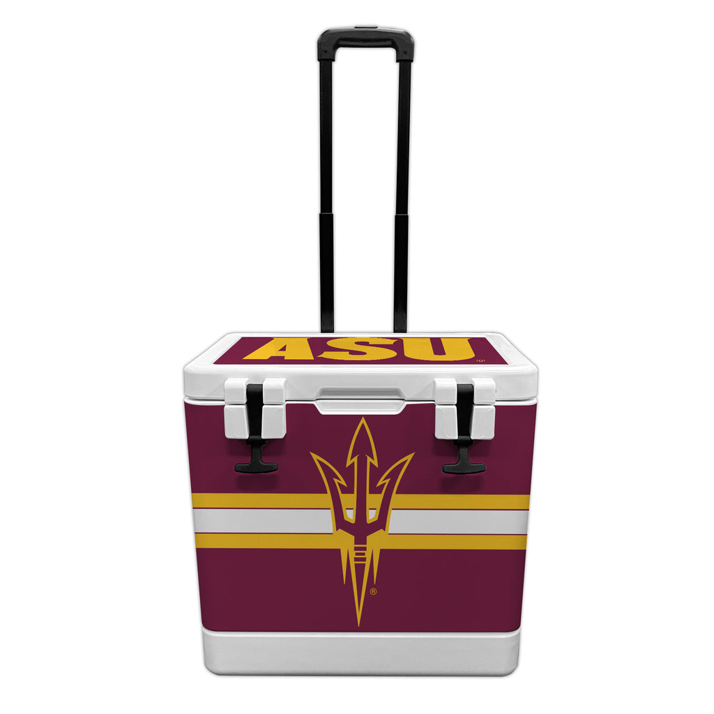 37qt Arizona State Sun Devils Rotomolded Wheeled Cooler