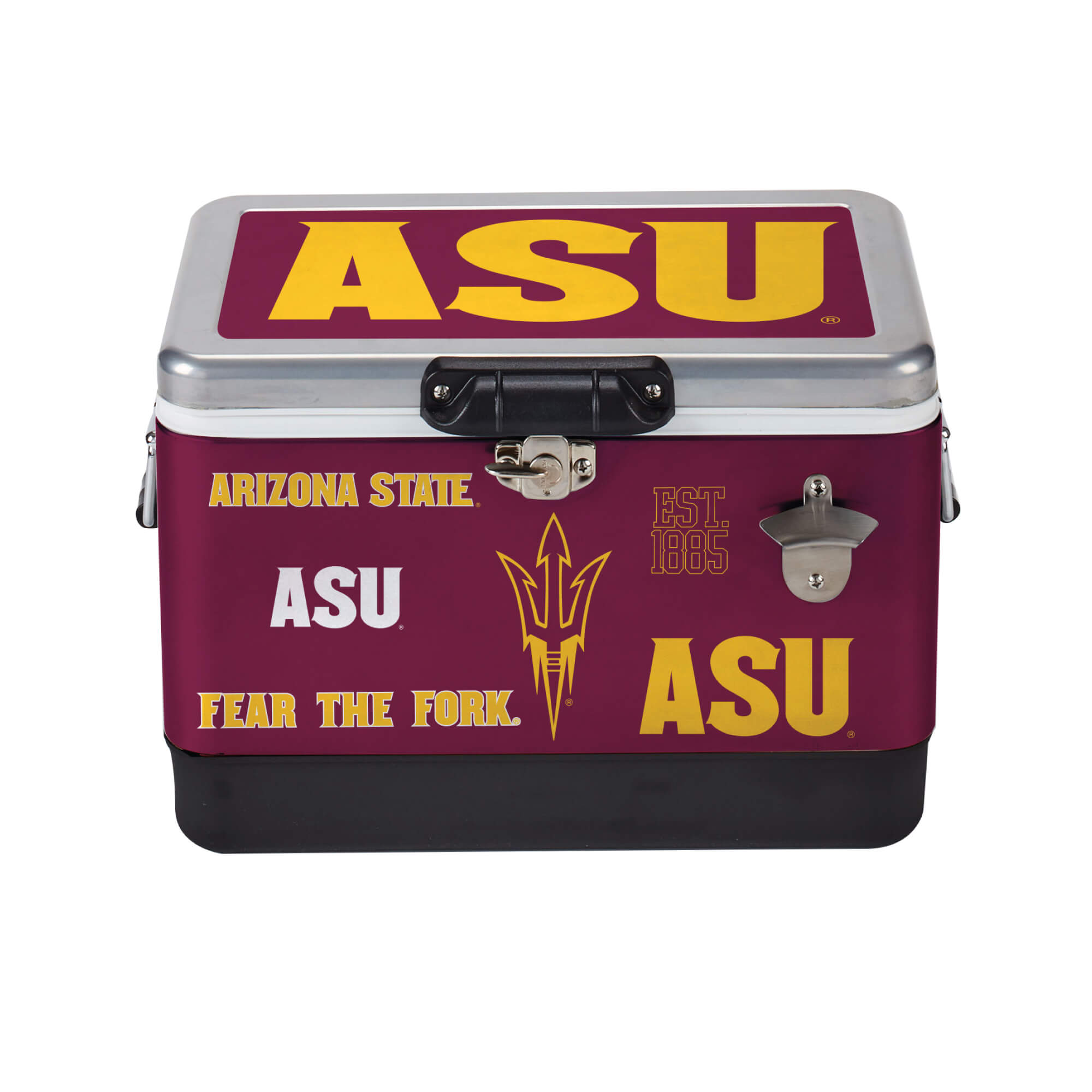 26qt Arizona State Sun Devils Medley Metal Cooler