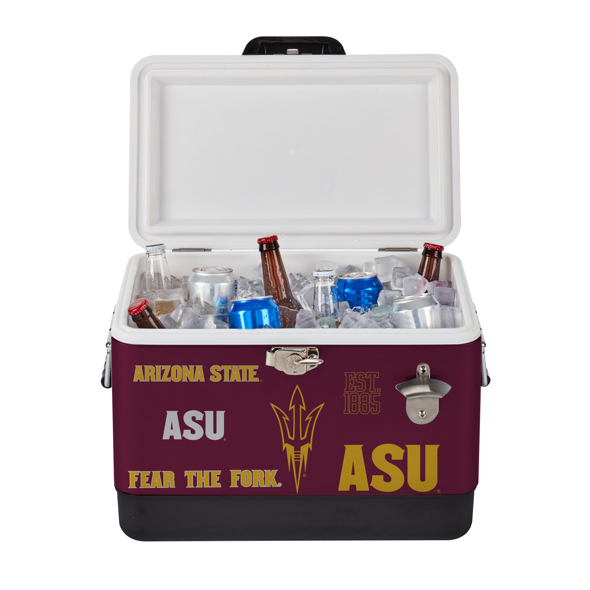 26qt Arizona State Sun Devils Medley Metal Cooler