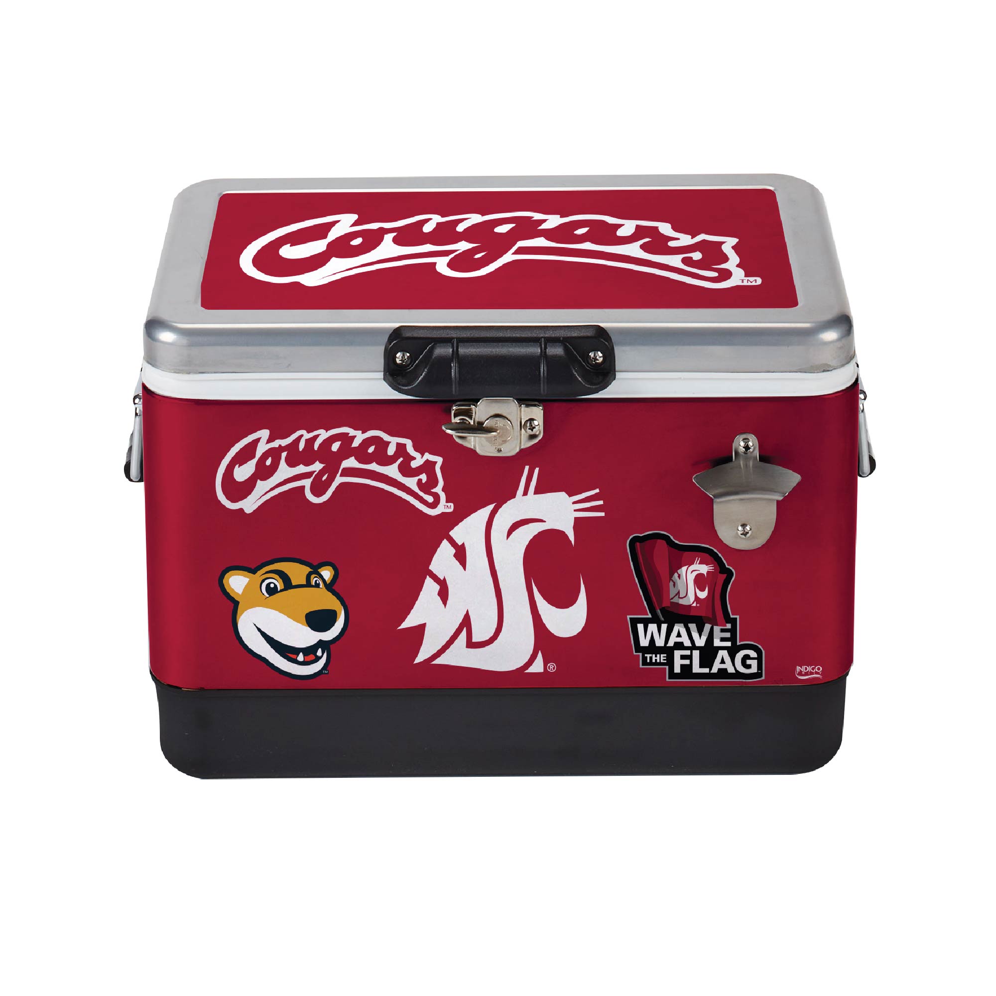 26qt Washington State Cougars Medley Steel Cooler