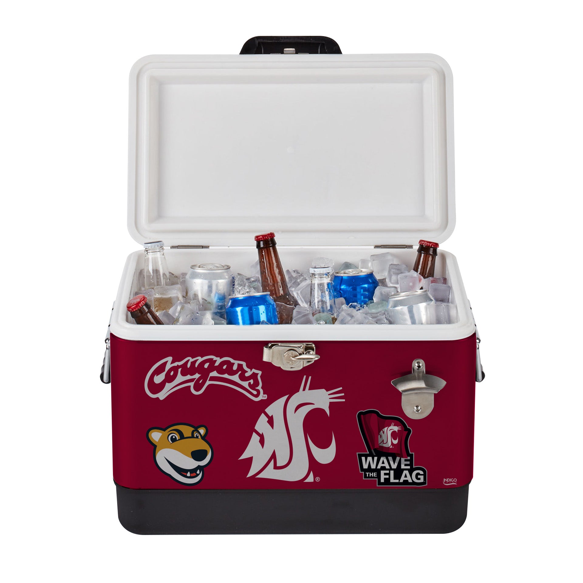 26qt Washington State Cougars Medley Steel Cooler