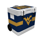 37qt West Virginia Mountaineers Rotomolded Wheeled Cooler