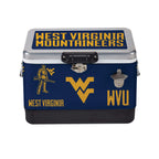 26qt West Virginia Mountaineers Medley Steel Cooler