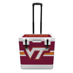 37QT Virginia Tech Hokies Rotomolded Wheeled Cooler