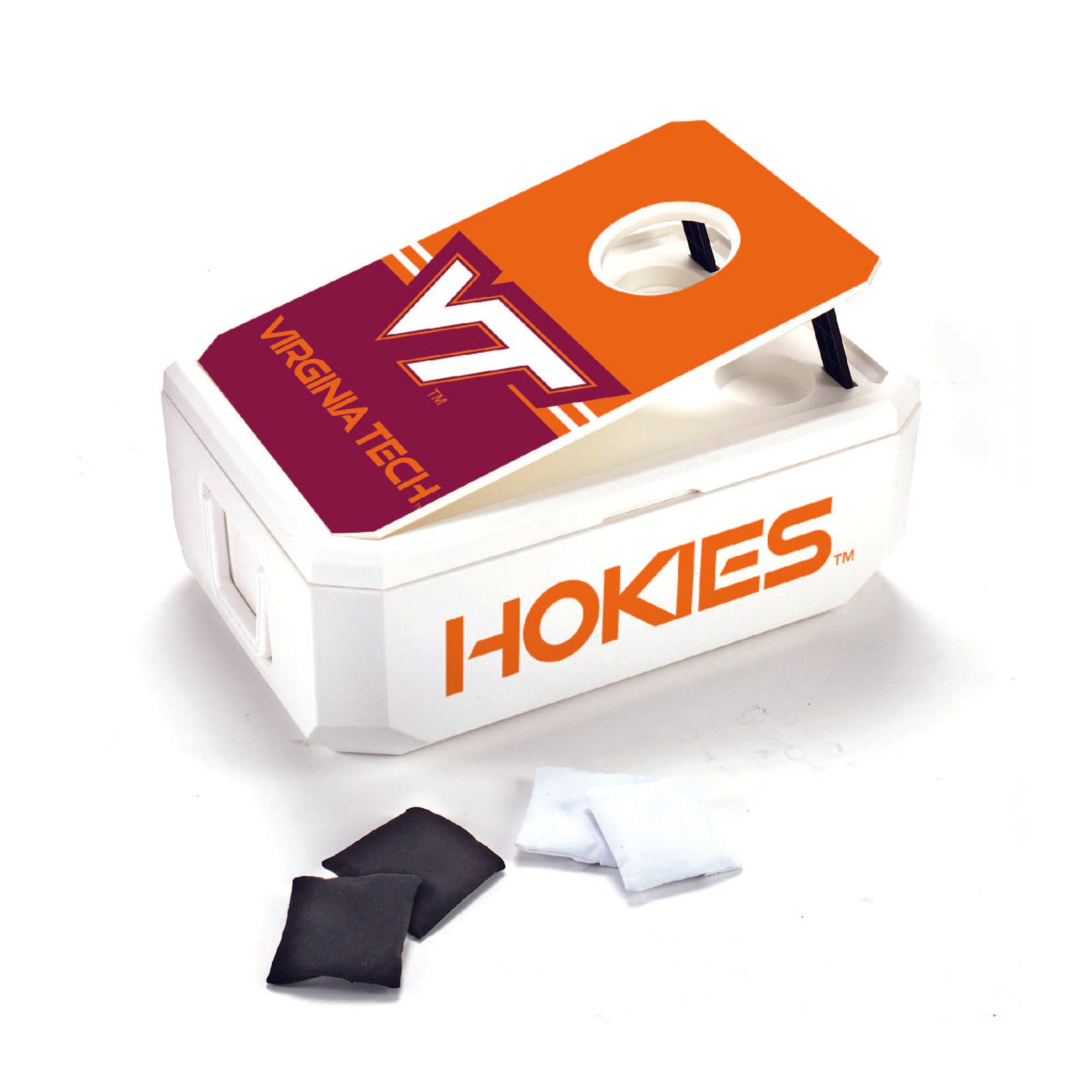 37qt Virginia Tech Hokies Cornhole Cooler