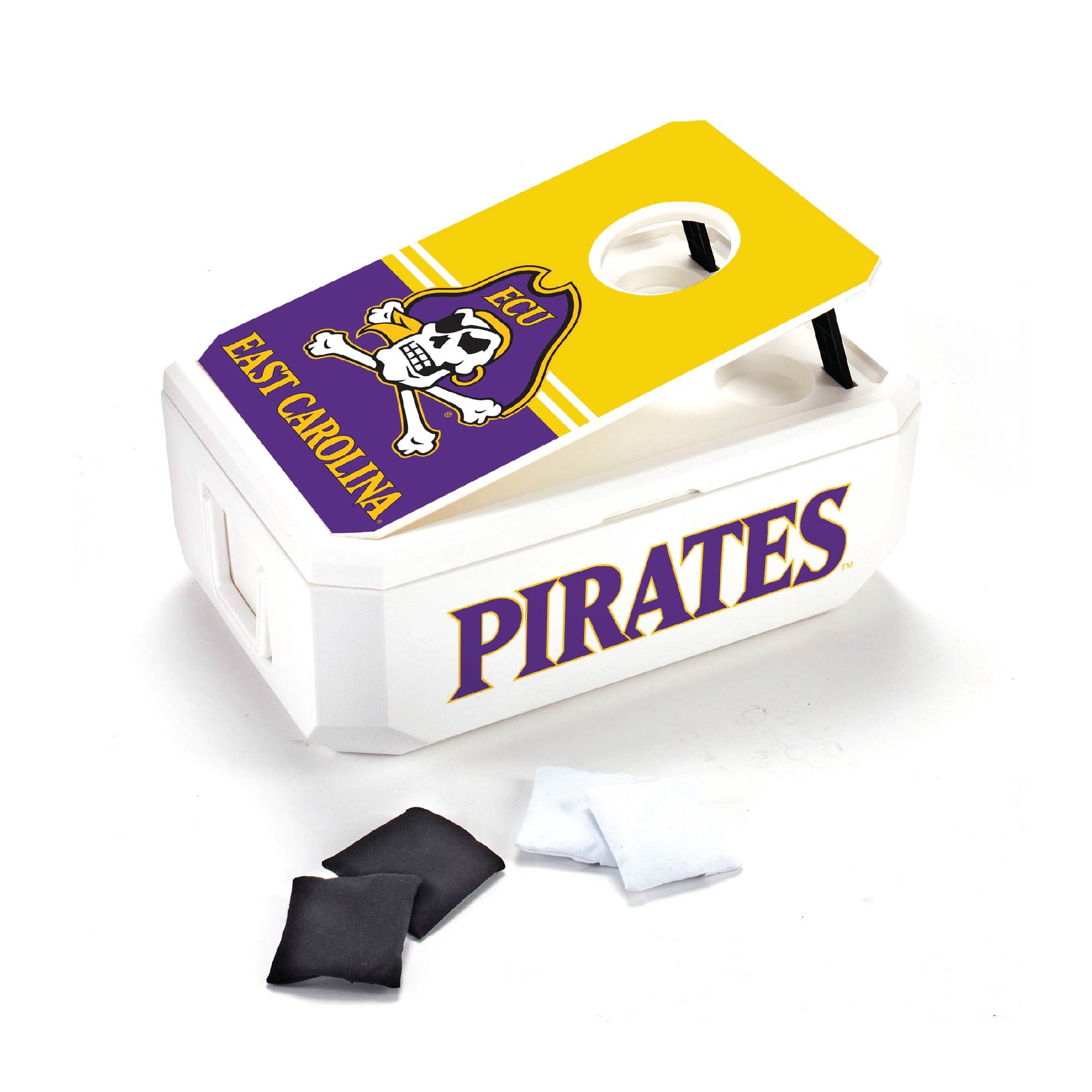 37qt East Carolina Pirates Cornhole Cooler