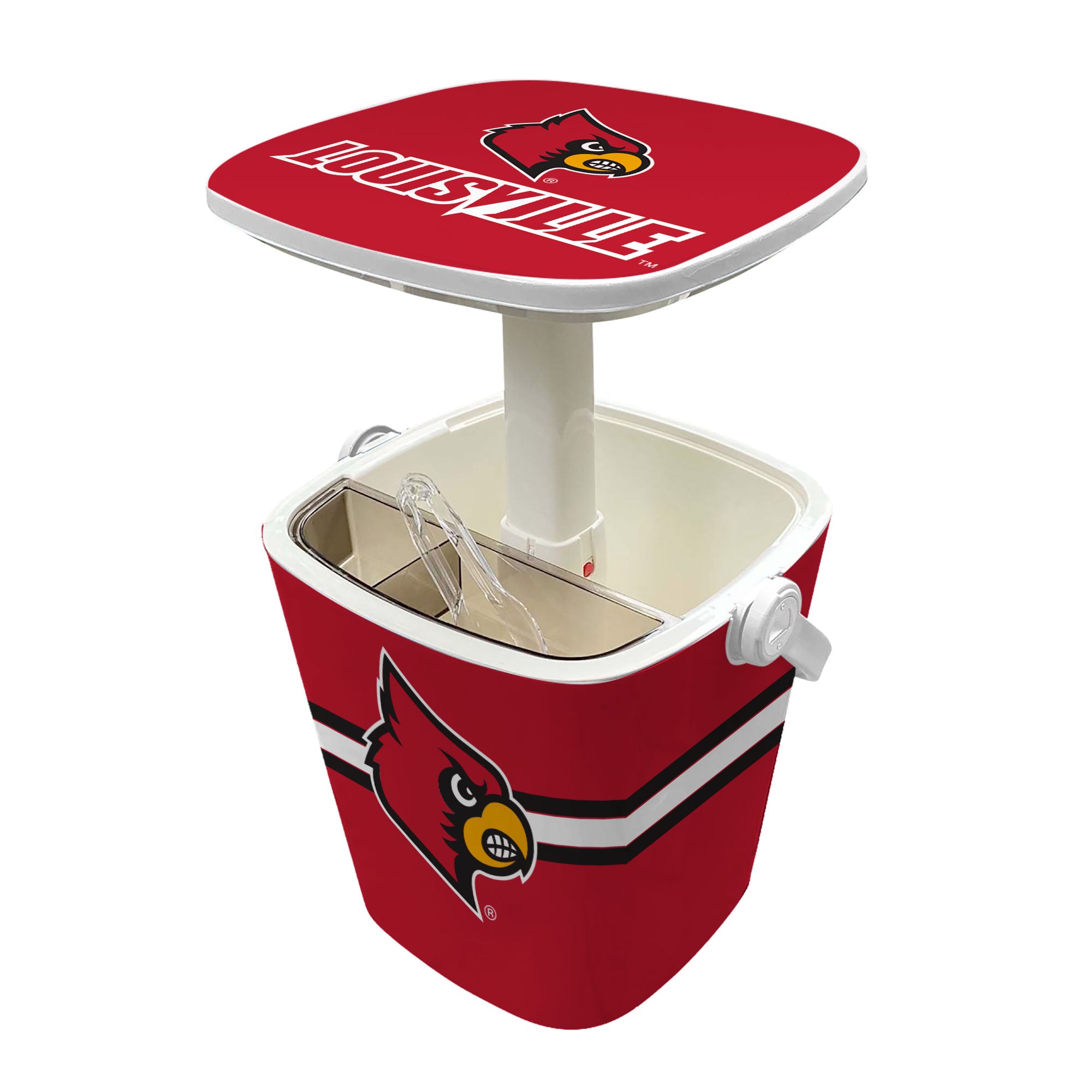 16QT Louisville Cardinals Mini Cool Bar Cooler