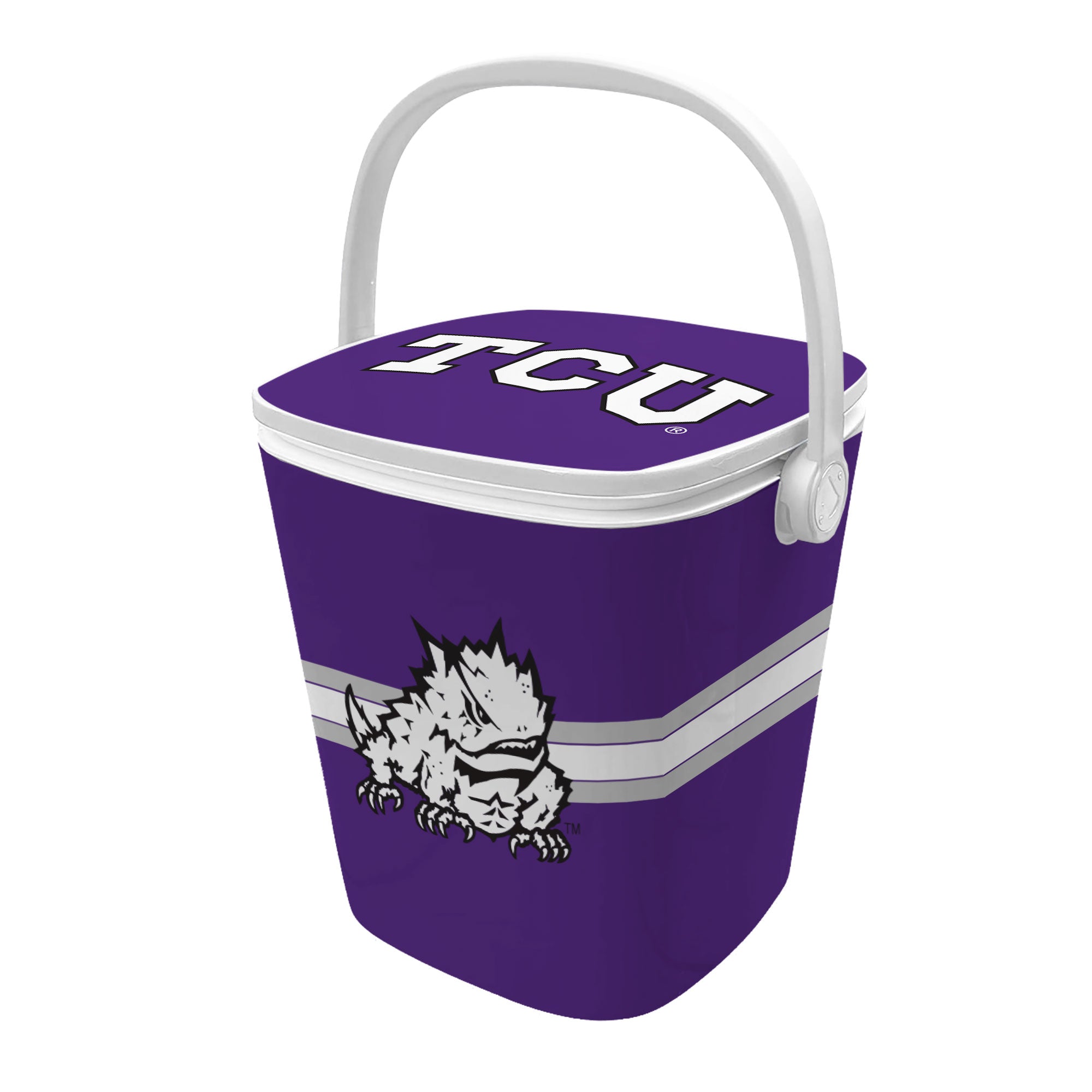 16QT TCU Horned Frogs Mini Cool Bar Cooler
