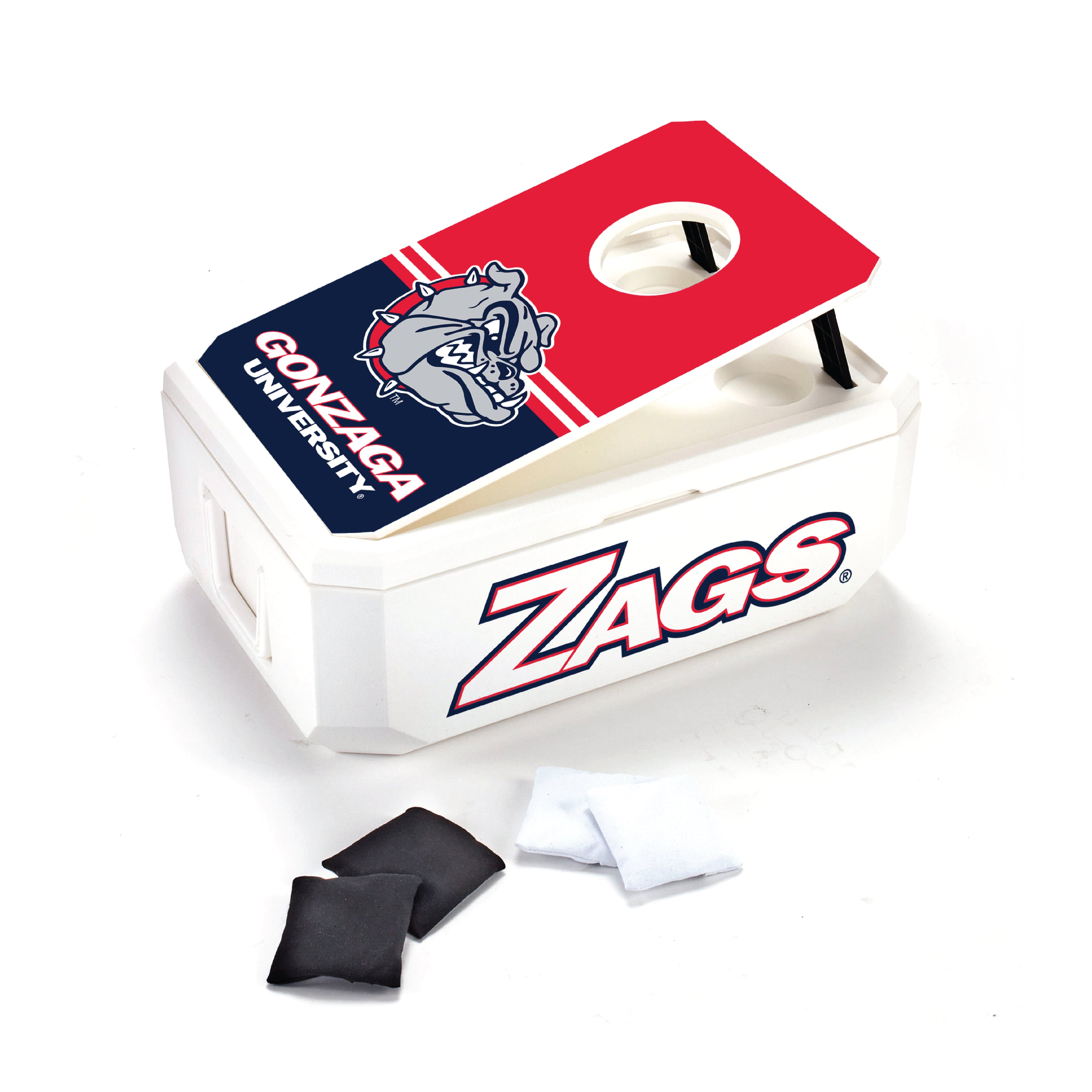 37qt Gonzaga Bulldogs Cornhole Cooler
