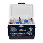 26qt Gonzaga Bulldogs Medley Metal Cooler