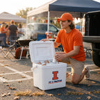 16qt Illinois Fighting Illini Tailgate Cooler