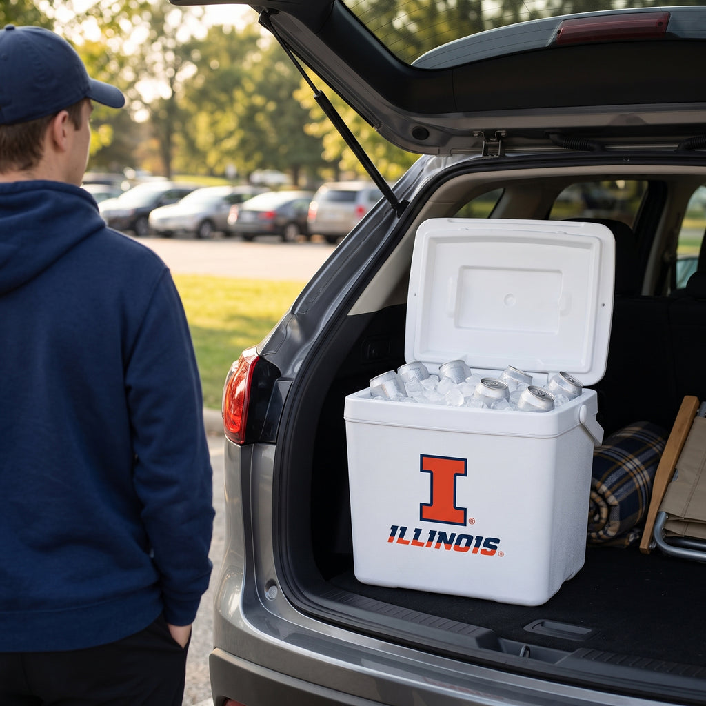 16qt Illinois Fighting Illini Tailgate Cooler