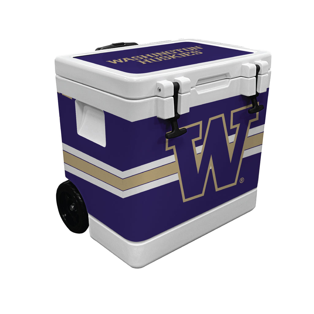 37qt Washington Huskies Rotomolded Wheeled Cooler
