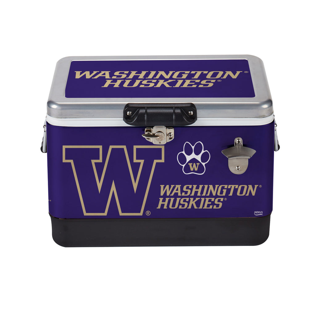 26qt Washington Huskies Medley Steel Cooler