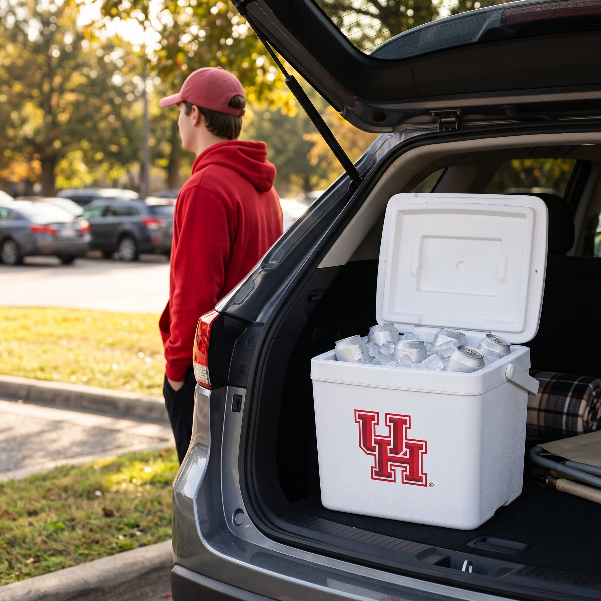 16qt Houston Cougars Tailgate Cooler