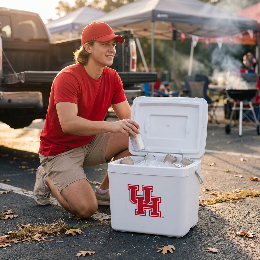 16qt Houston Cougars Tailgate Cooler