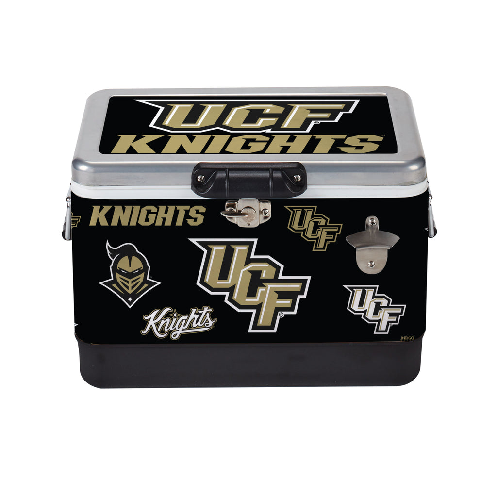 26qt UCF Knights Medley Metal Cooler