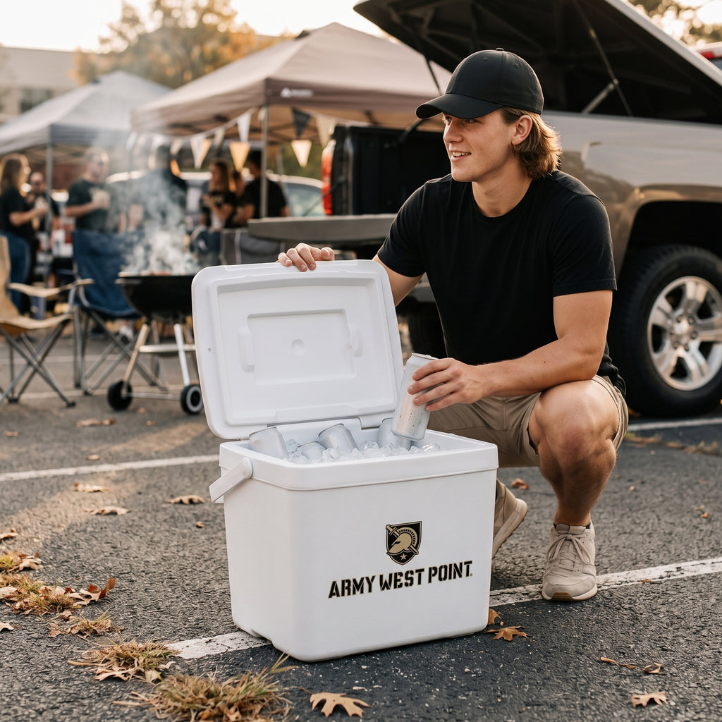 16qt Army West Point Black Knights Tailgate Cooler