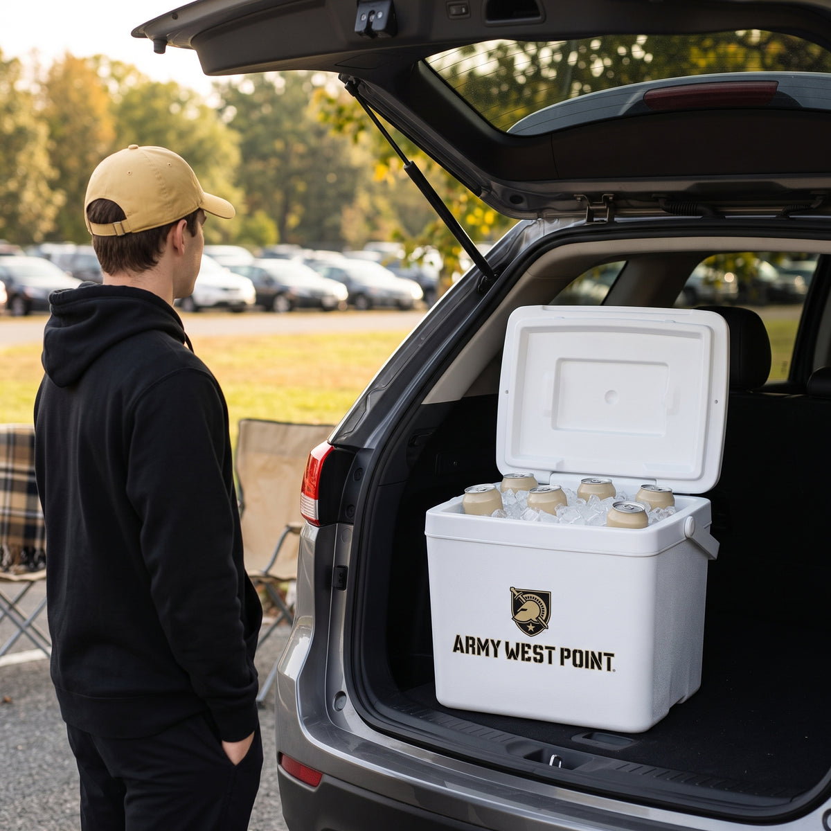 16qt Army West Point Black Knights Tailgate Cooler