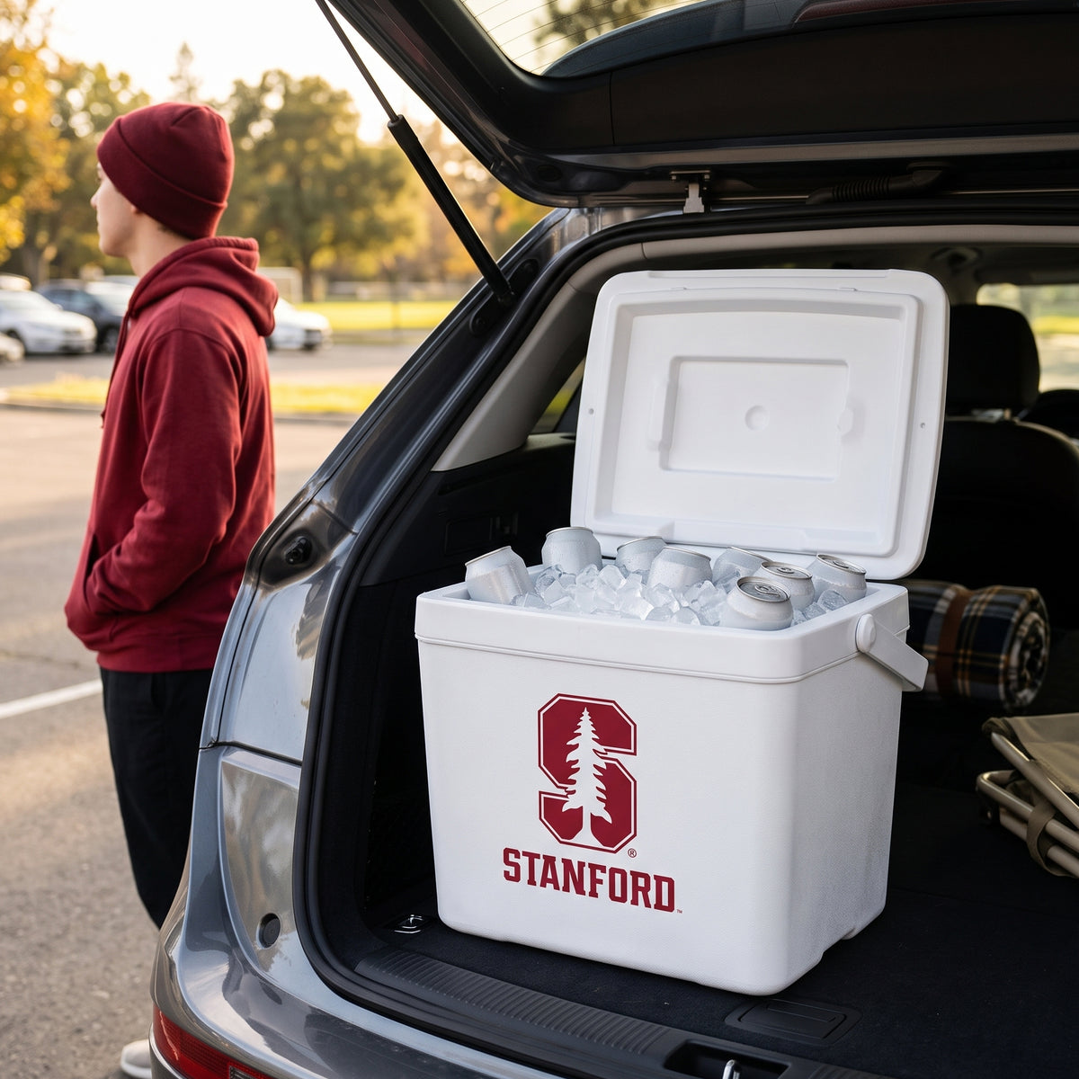 16qt Stanford Cardinal Tailgate Cooler