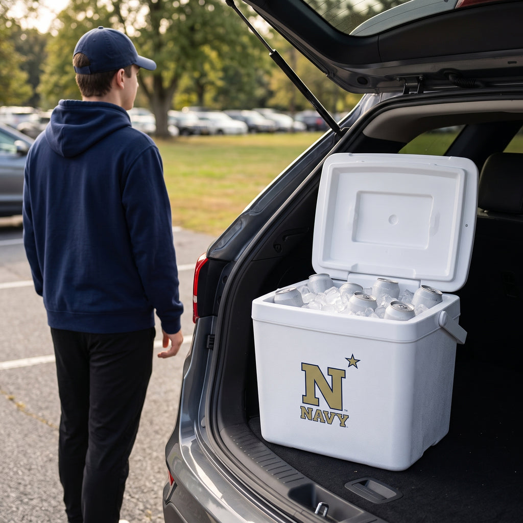 16qt Navy Midshipmen Tailgate Cooler