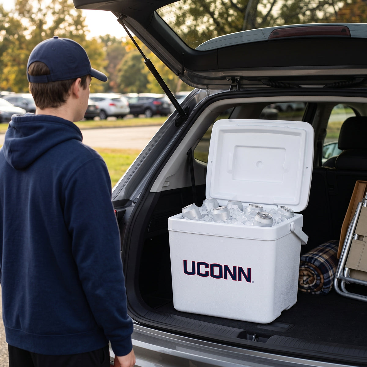 16qt UConn Huskies Tailgate Cooler